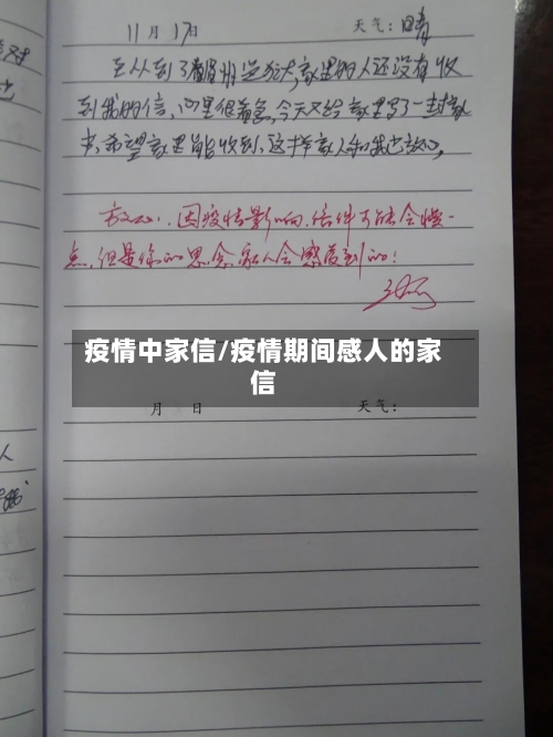疫情中家信/疫情期间感人的家信