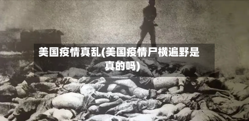 美国疫情真乱(美国疫情尸横遍野是真的吗)