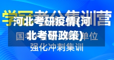 河北考研疫情(河北考研政策)
