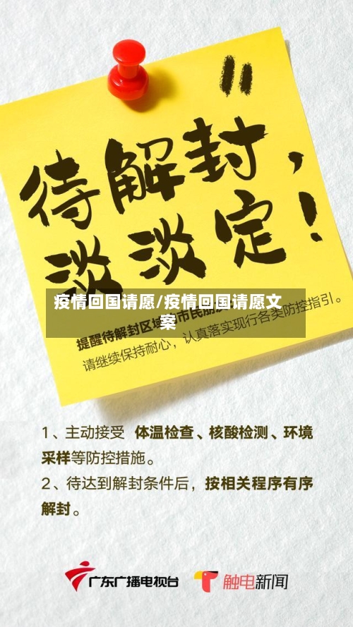 疫情回国请愿/疫情回国请愿文案