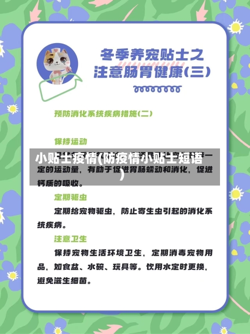 小贴士疫情(防疫情小贴士短语)
